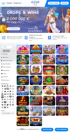 l'application et interface Jonny Jackpot Casino