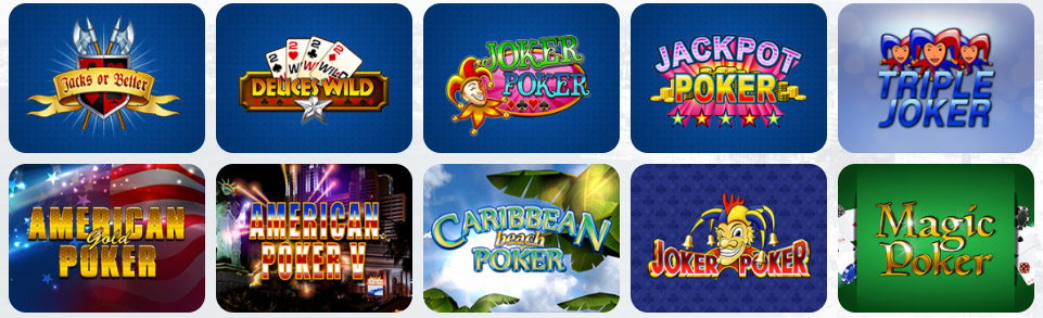 Video Poker Jonny Jackpot Casino