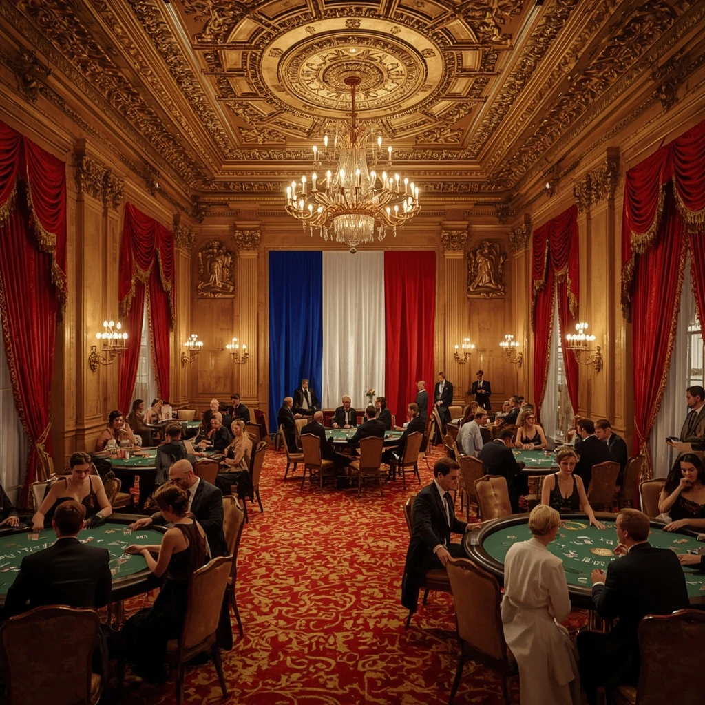 Le casino et le drapeau français Jonny Jackpot Casino